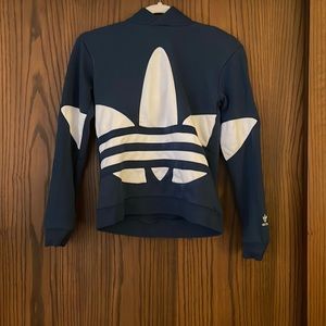 Girls large adidas sign hoodie